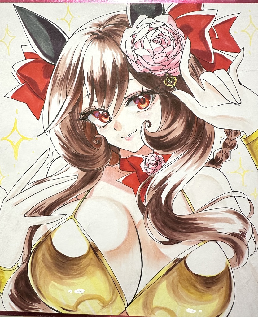 ジェンティルドンナ　色紙