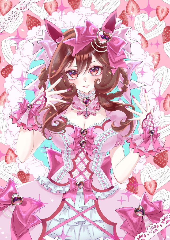 ジェンティルドンナ　布ポスター　A 1サイズ