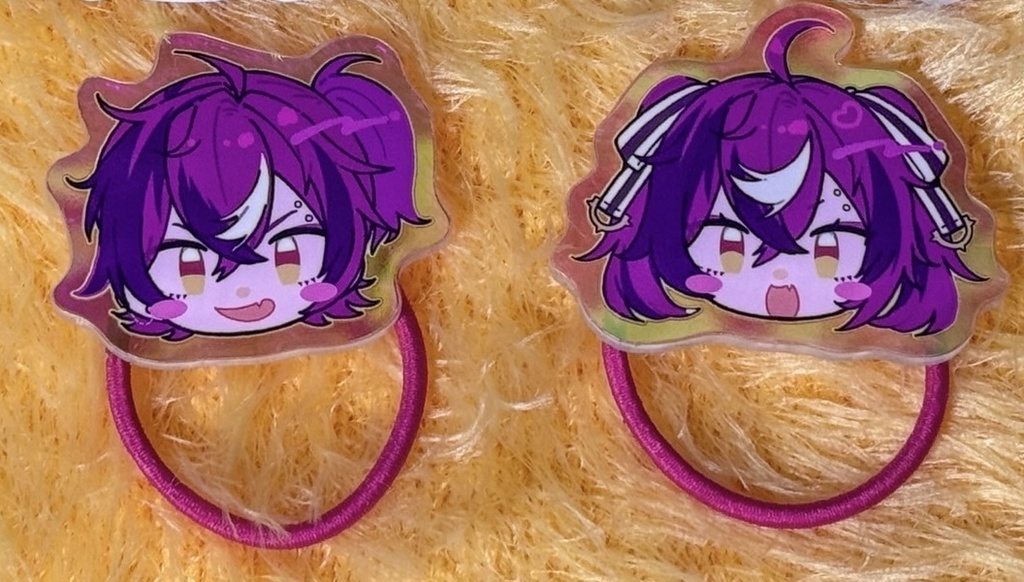 ドッピオ　ドルチェ　アクリルヘアゴム