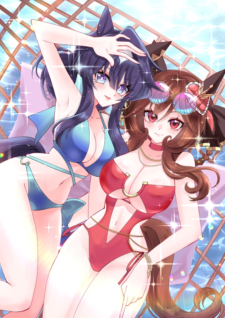 ジェンティルドンナ＆ヴィルシーナ　布ポスター