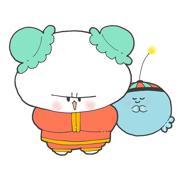 チャイナなアクリルキーホルダー