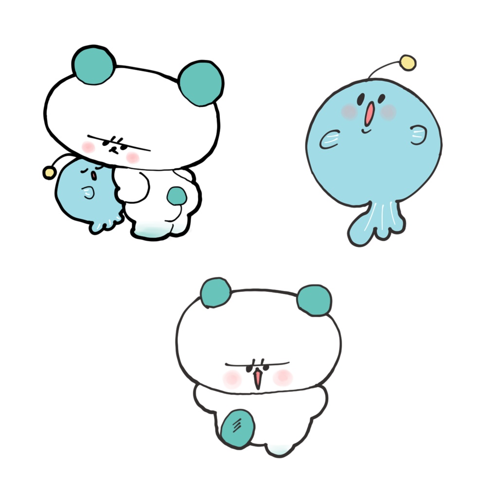 みけんにしわのすけシンプルダイカットシールセット