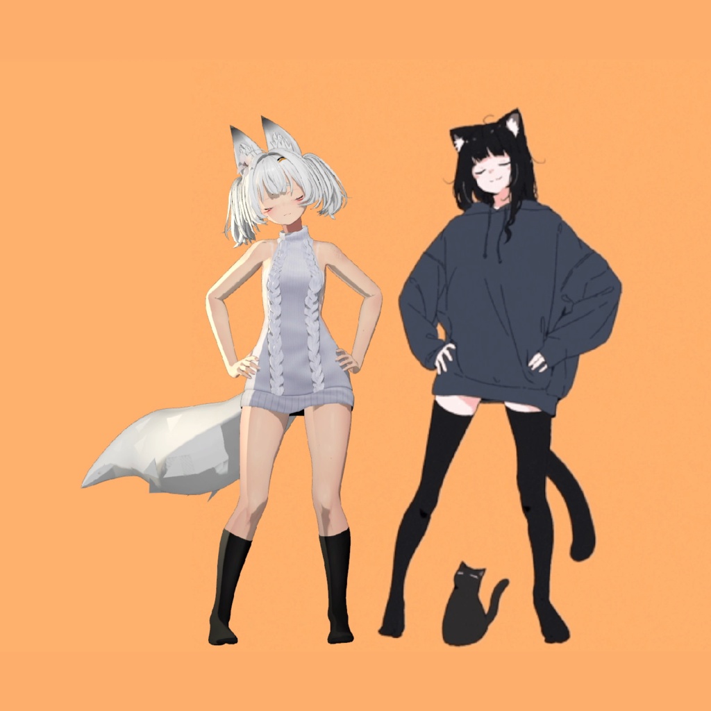 「Cat Vibing 」Dance Animation