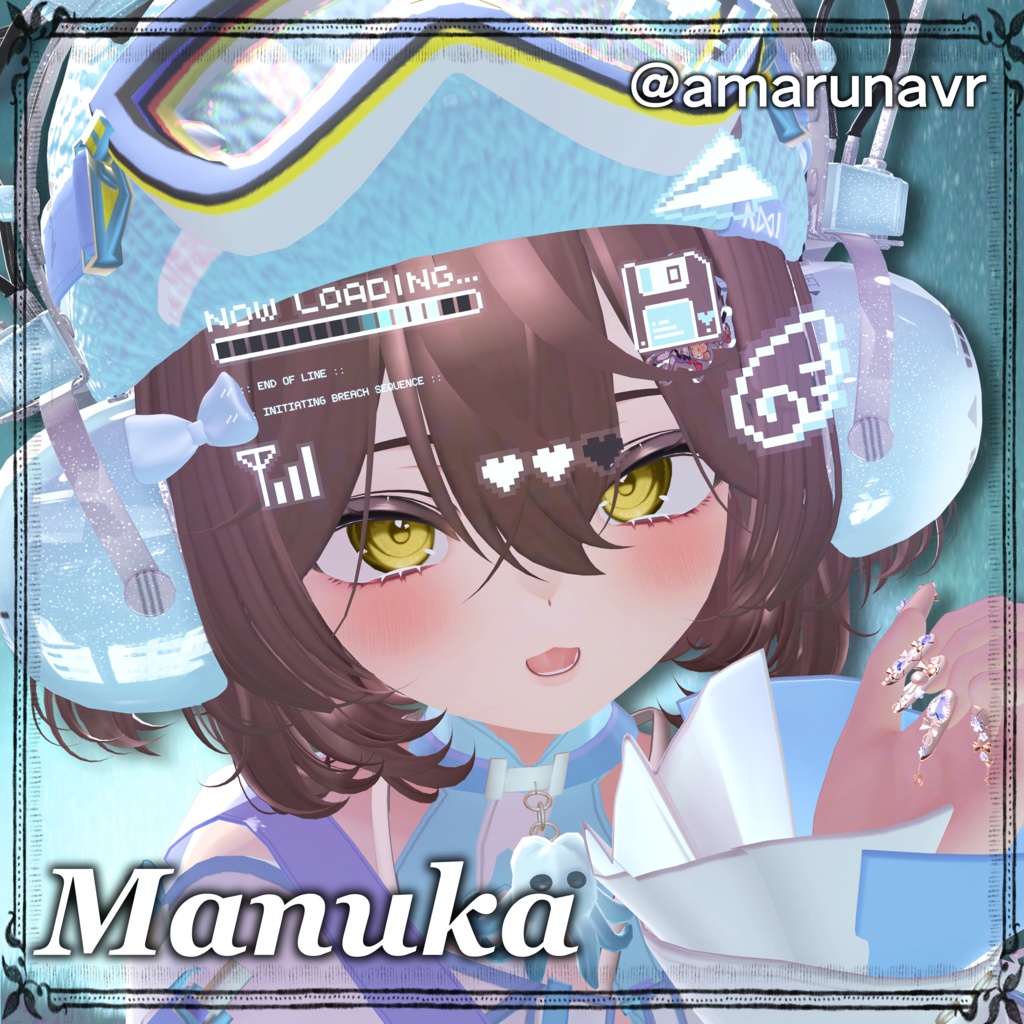 『16アバター対応+イチゴちゃん対応!』 - Noctelle Eye -