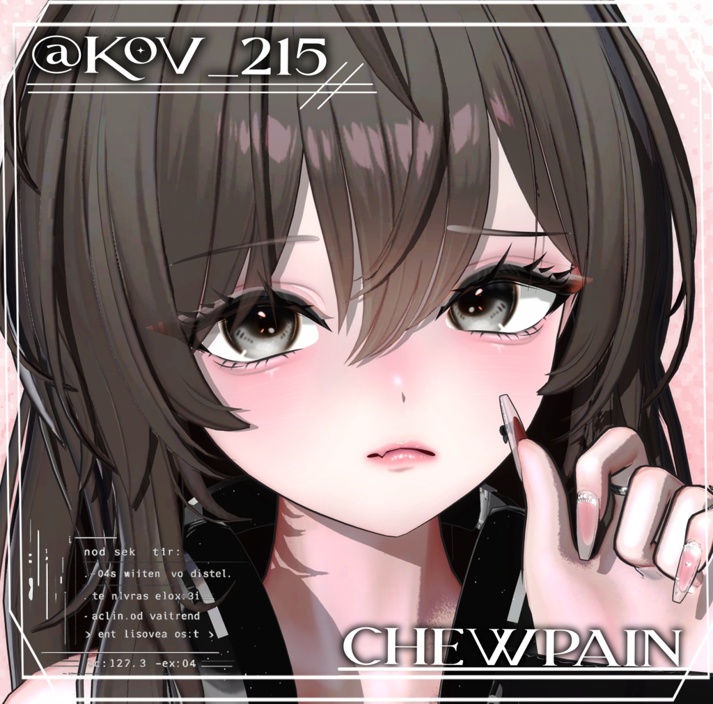 『SaleFullset750⇒500円』「Mayo専用」『Mystic Veil Makeup & Eyetexture』眉毛の色を変えられるMask付