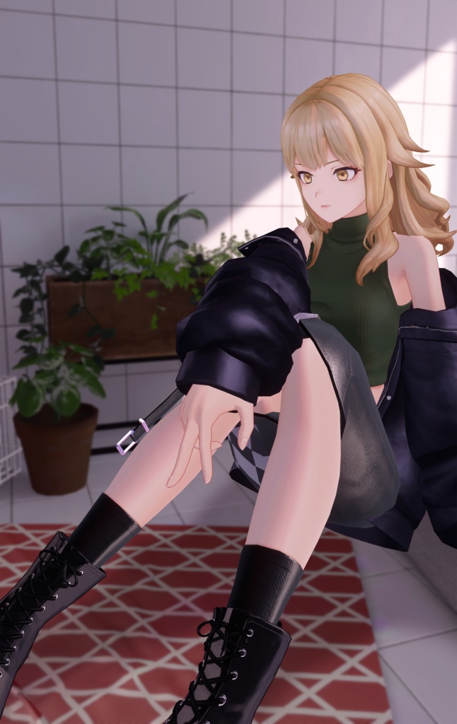 東雲みや【VRChat対応オリジナル3Dモデル】#PRESUME3D