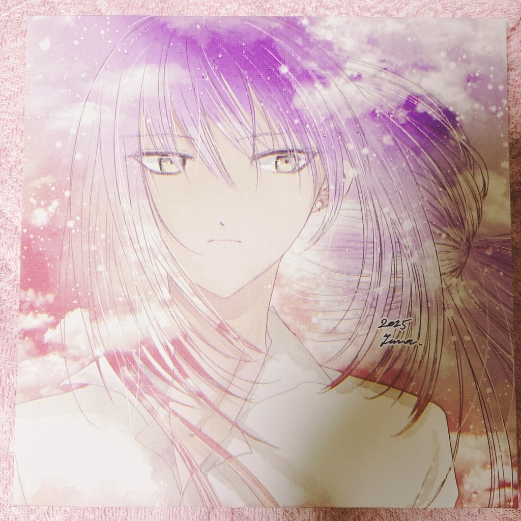 複製原画「黄昏に溶ける」