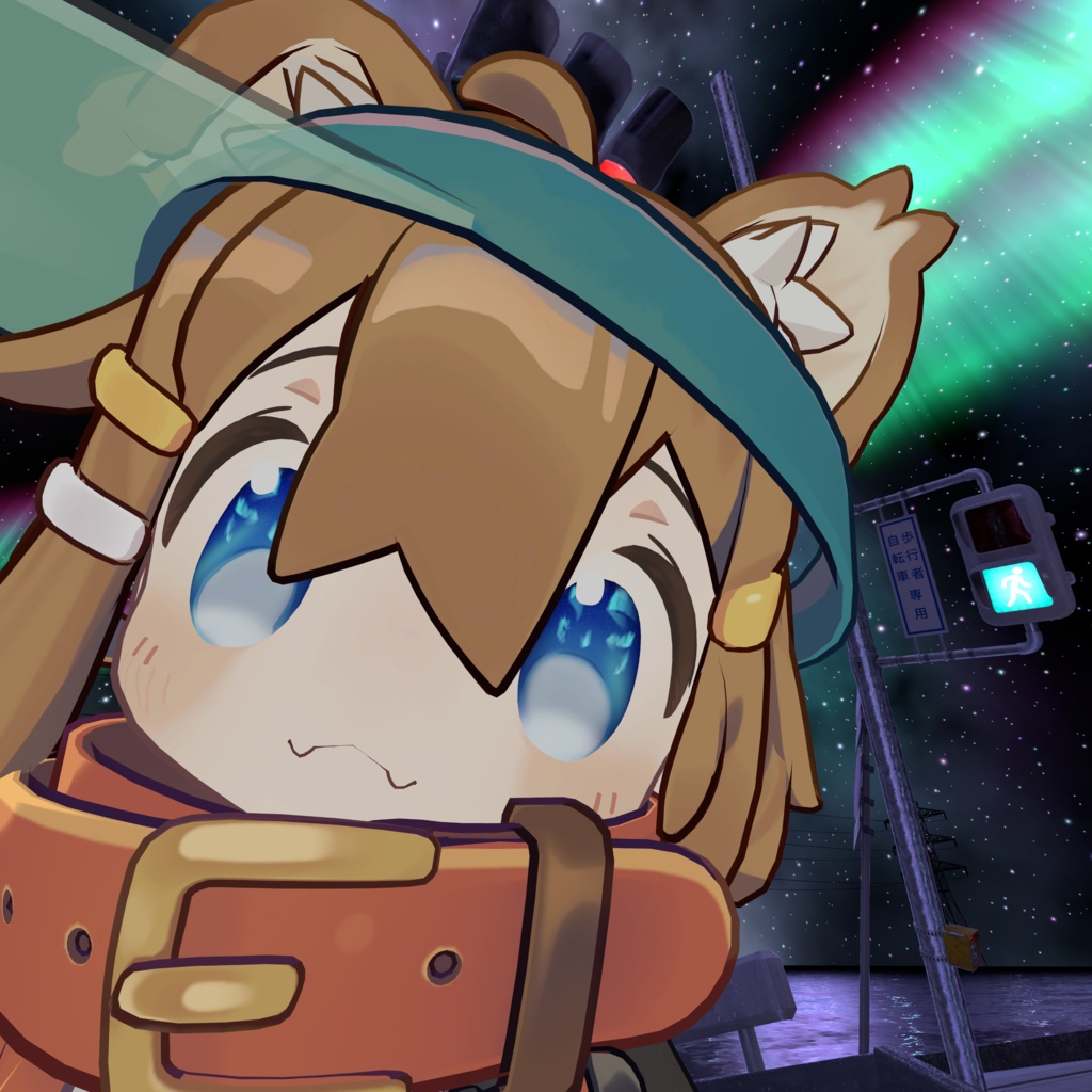 オーロラアイテクスチャ/Aurora Eye Texture