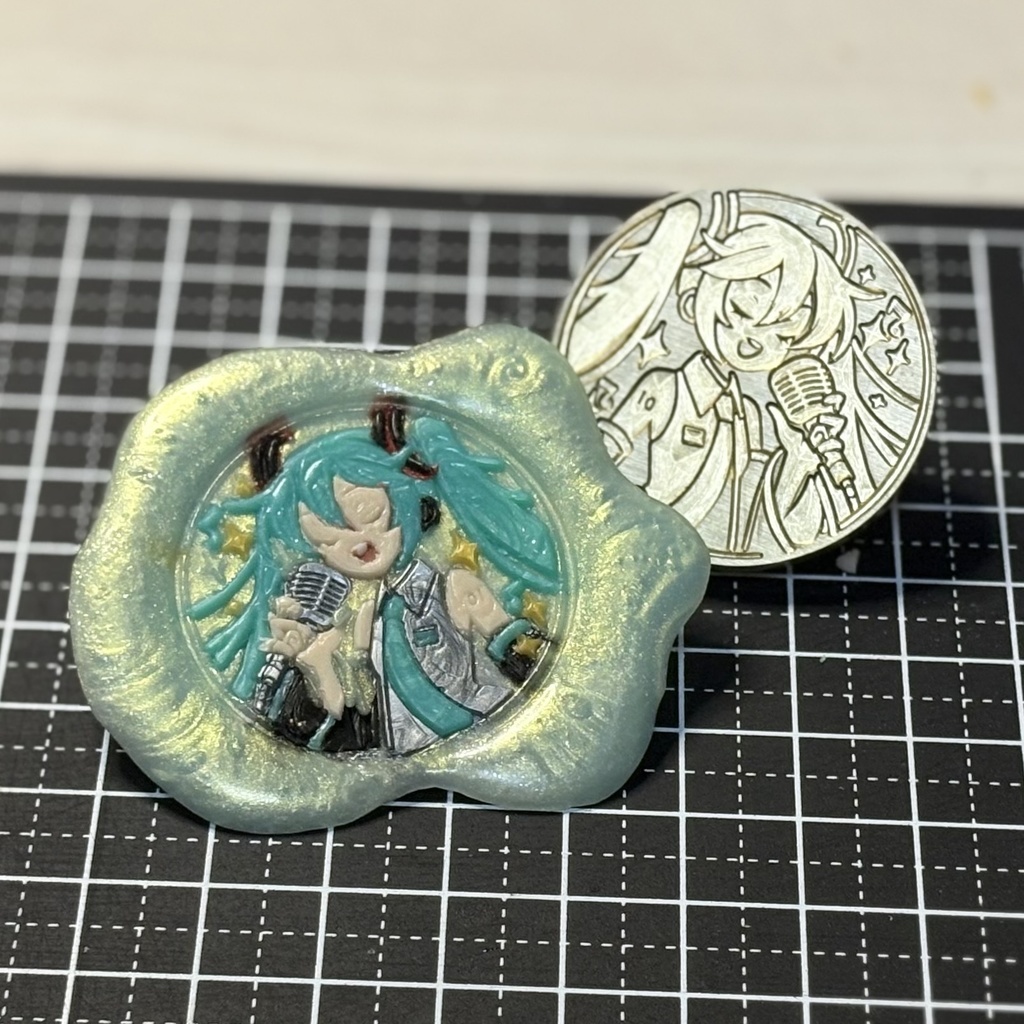 初音ミク シーリングスタンプ