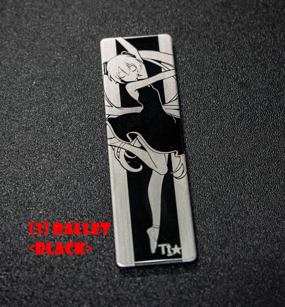 初音ミク ステンレス製ステッカー