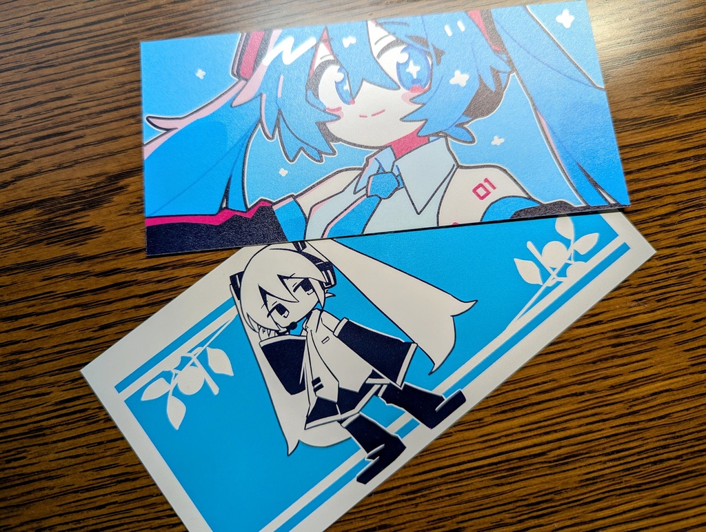 PET樹脂ステッカー (カラー)