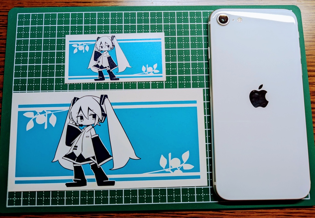 PET樹脂ステッカー (カラー)