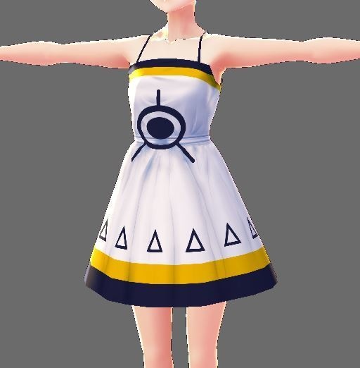 リーチャ隊長本体と体にくっついてる布