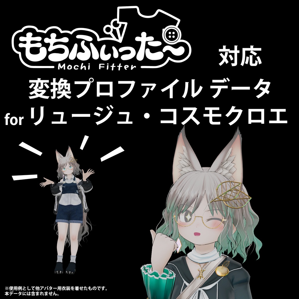 変換プロファイル(もちふぃった~対応)forリュージュ・コスモクロエ