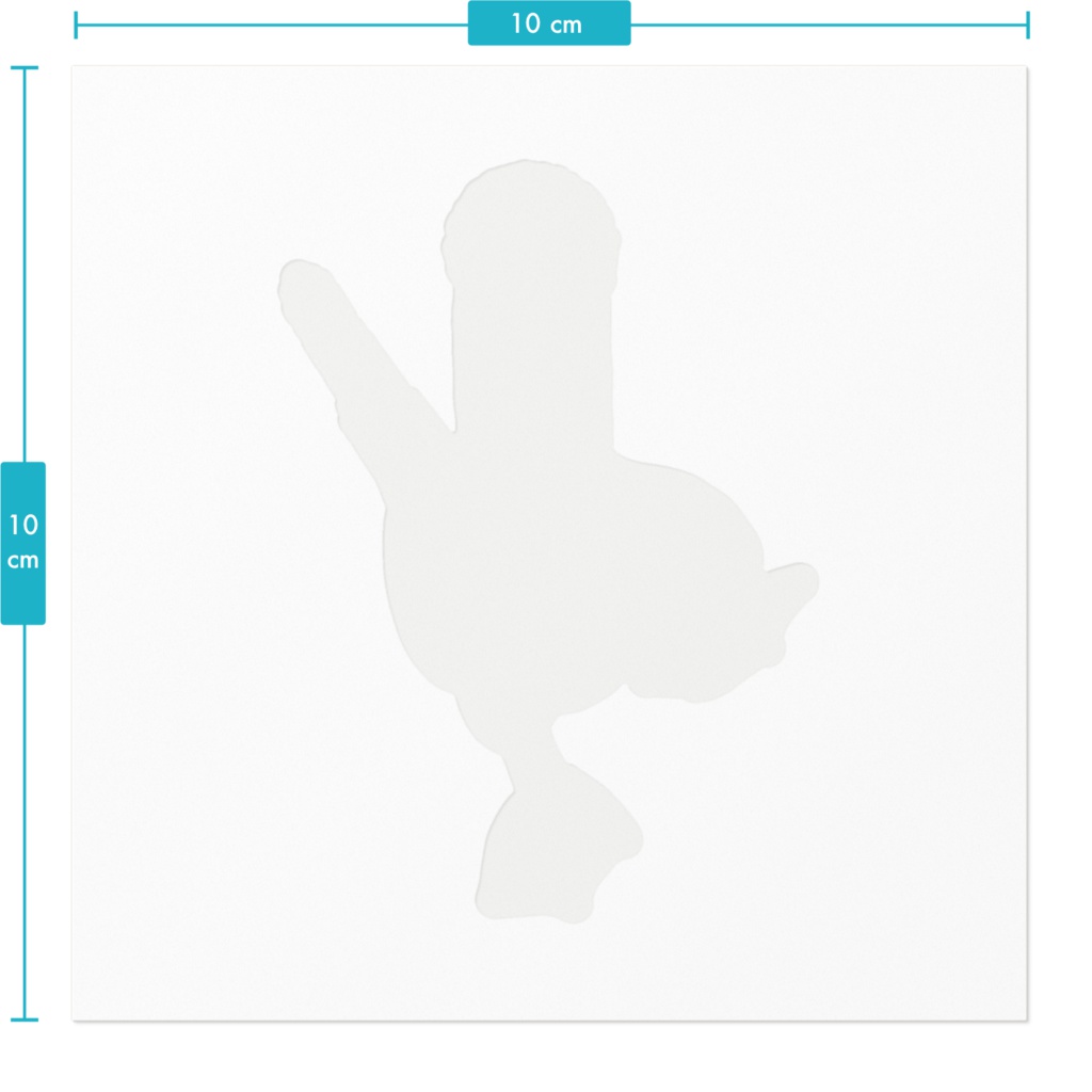 アオアシカツオドリのステッカー