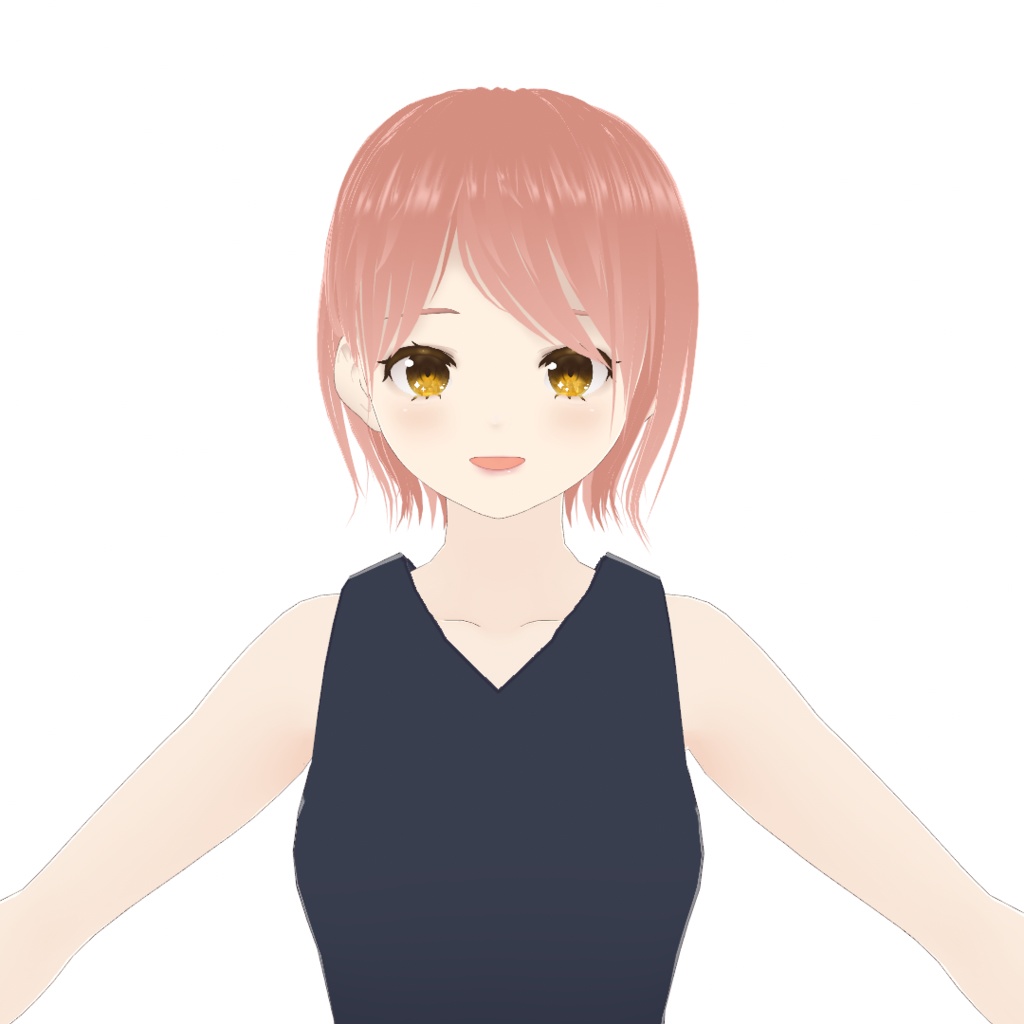 【VRoid】耳かけ外ハネショート 8Colors