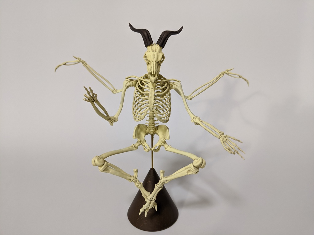 空想骨格標本 バフォメット 全身