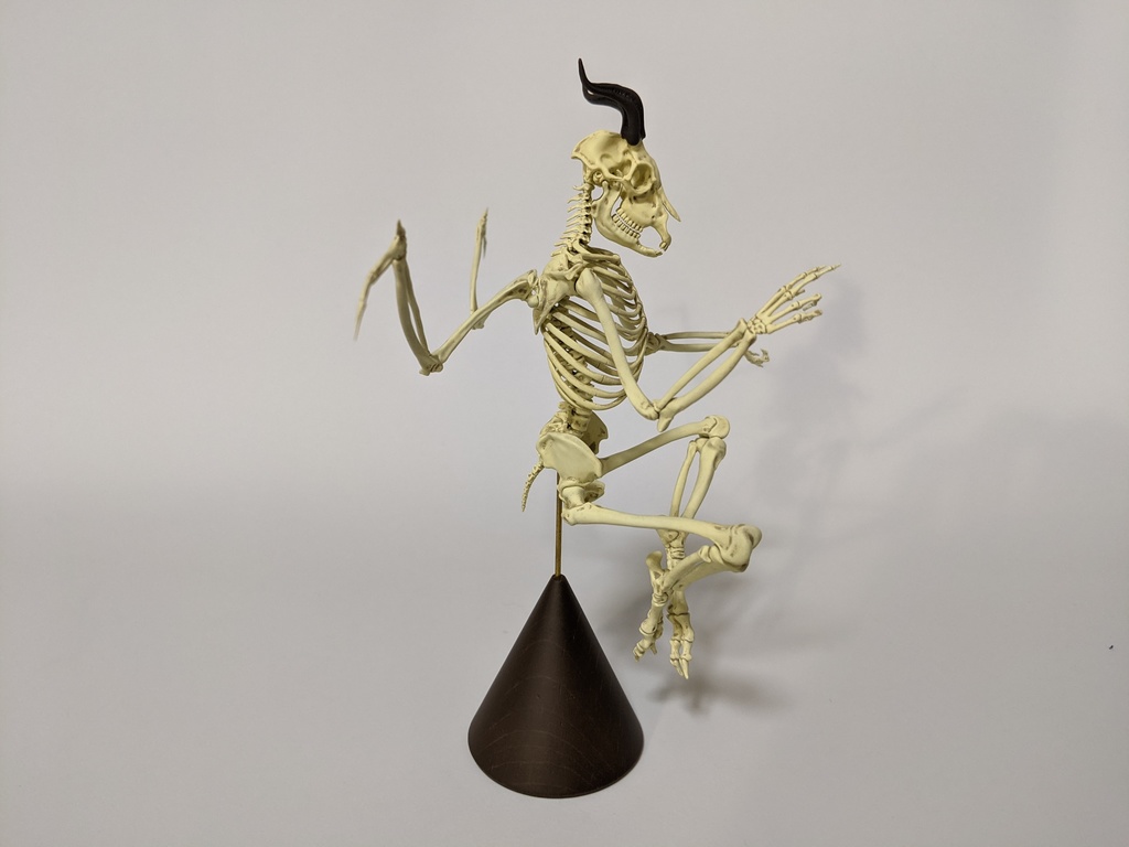 空想骨格標本 バフォメット 全身