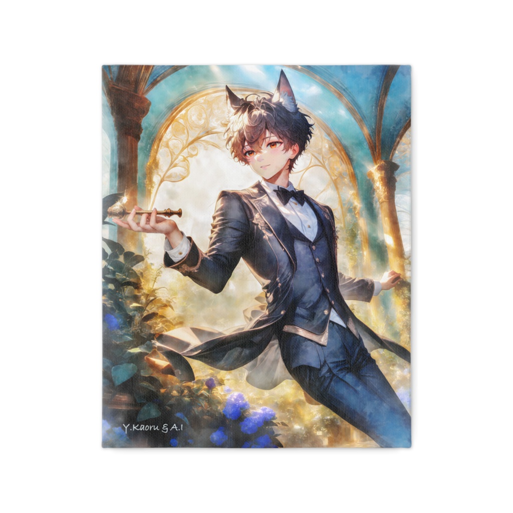 4C5302CEart_Cat-eared butler - vapor-magic - BOOTH