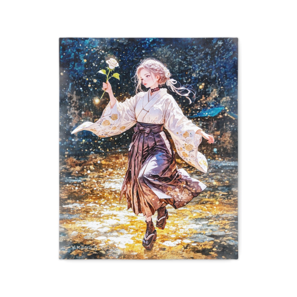 FECE1A8Dart_Moondrops falling on the golden river surface