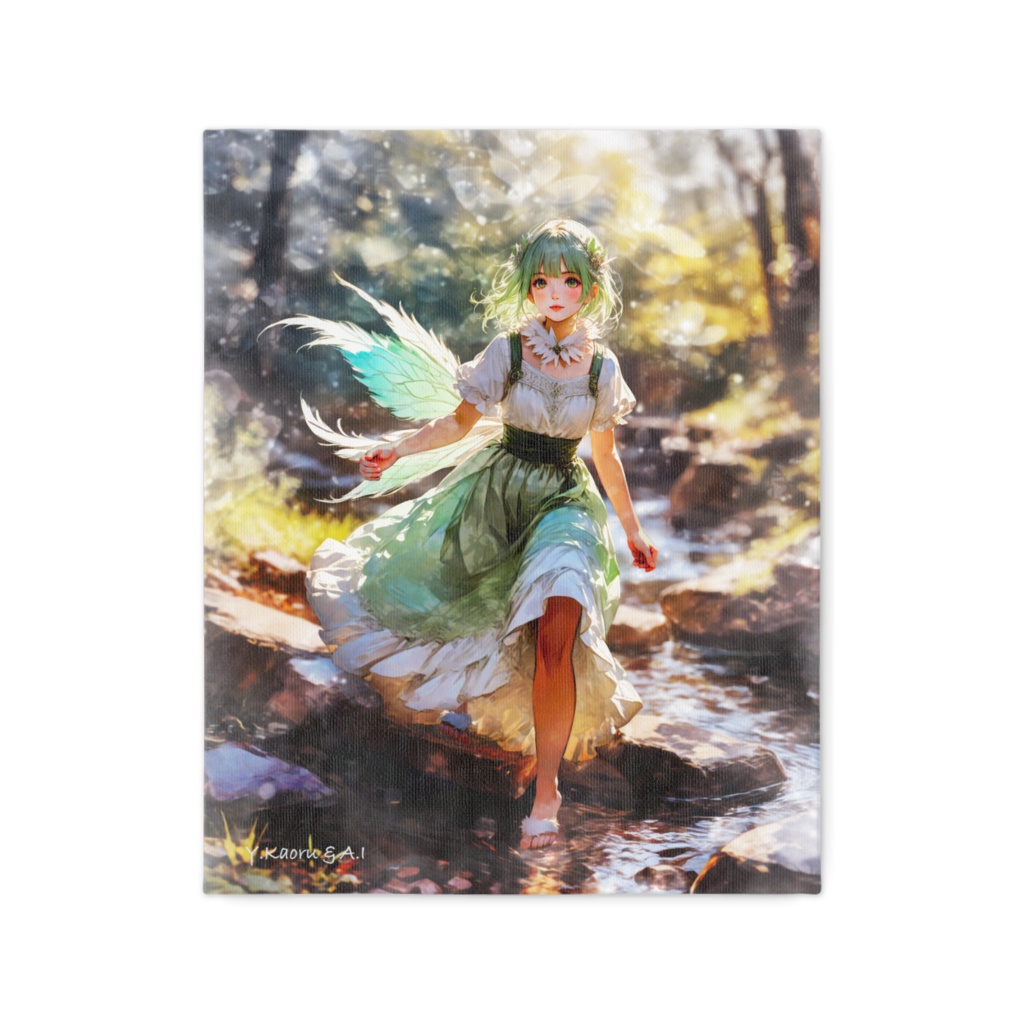 566895D9art_A dream that descended upon the babbling brook