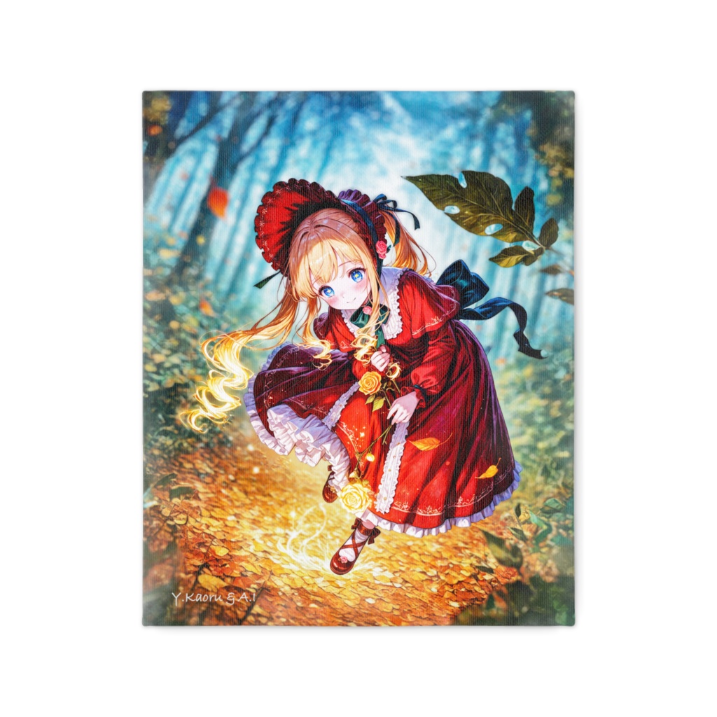 B8C6D987art_The crimson magic that got lost in the forest