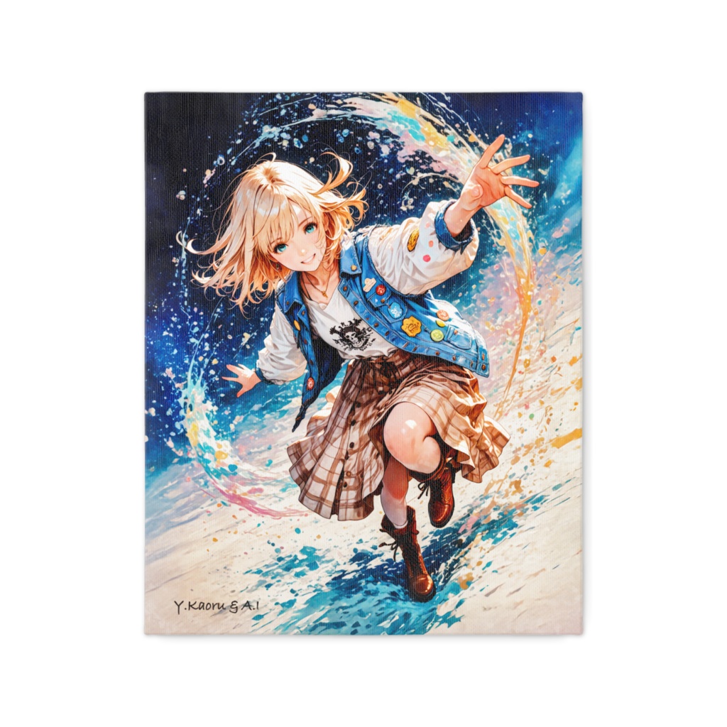 A483F6A2art_Grasping the Rainbow Clouds