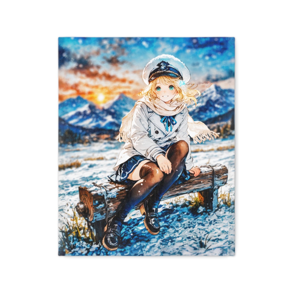 A24C4568art_What do you think about the silence of winter?