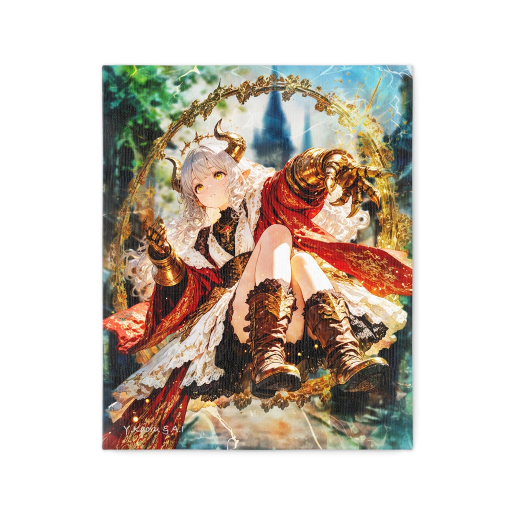 32832E94art_The Young Thunder Emperor who Descended from the Throne