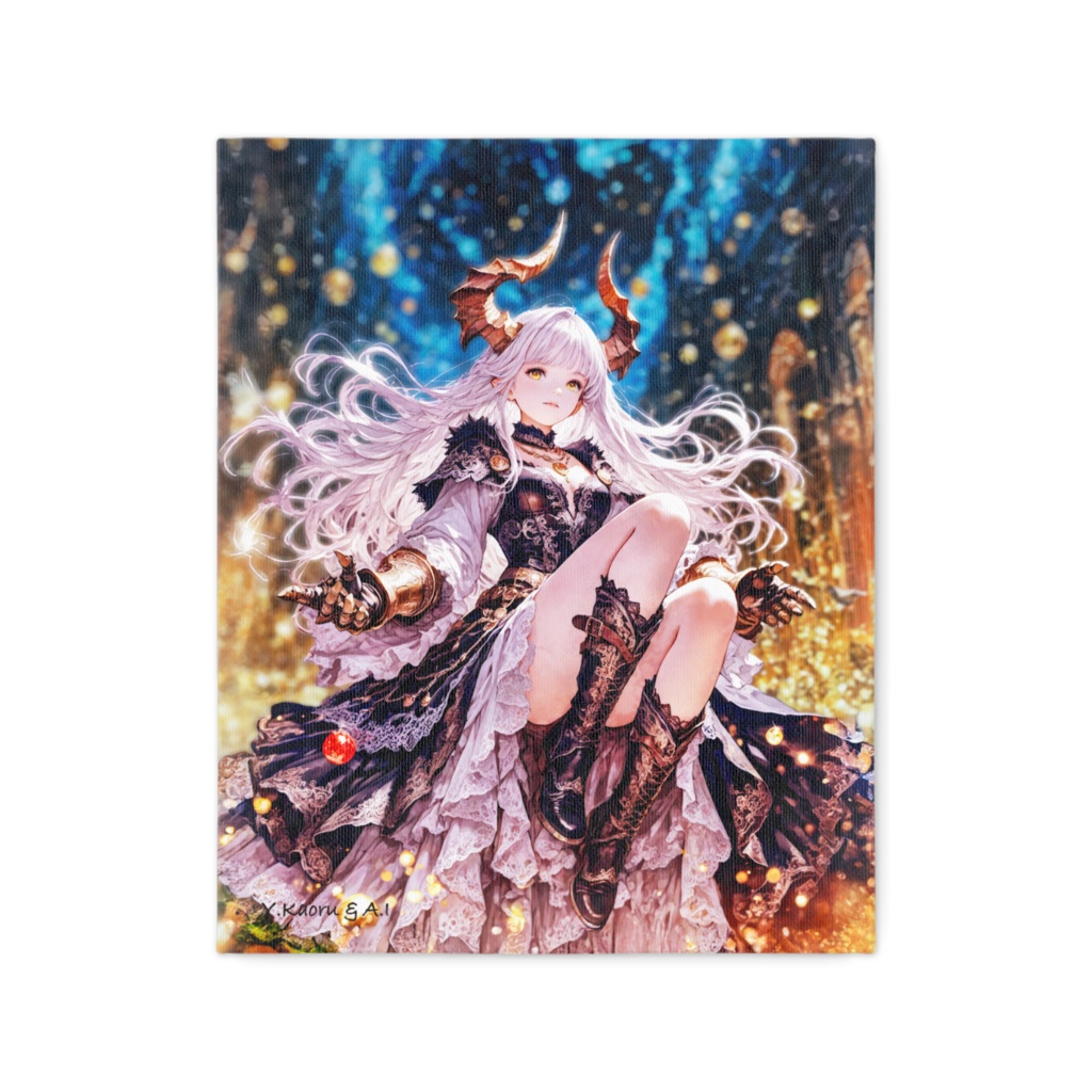 95D52B41art_A beautiful dragon princess who rules over all things