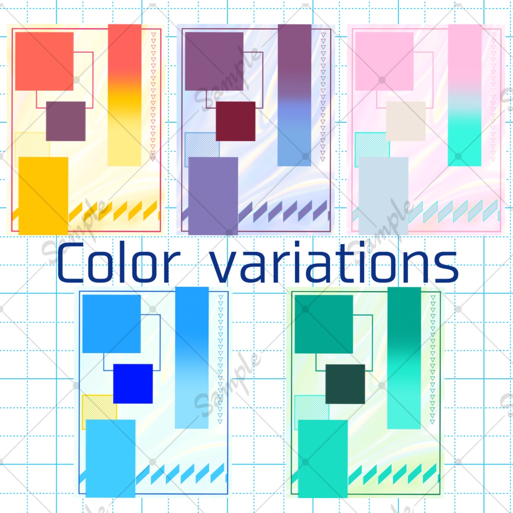 【無配】立ち絵公開チャレンジ用素材