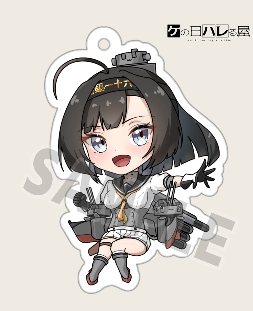 【艦これ】秋月　アクリルキーホルダー