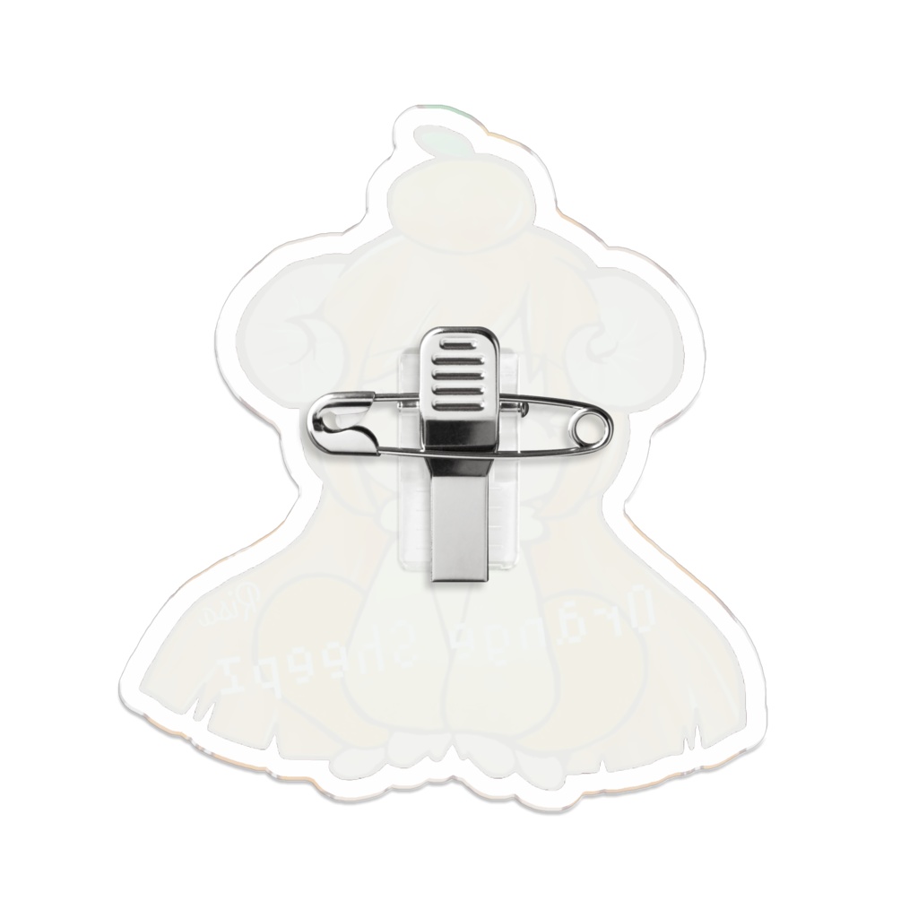 オレンジの民アクリルバッジ