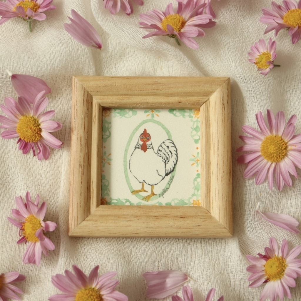 【原画】ニワトリ(white)