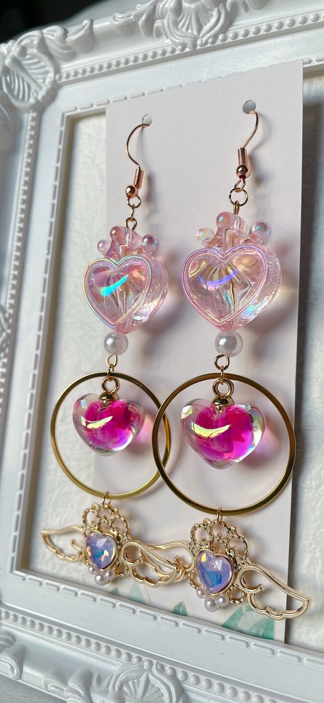 No.21 魔法少女シリーズ ピンク(ピアス)