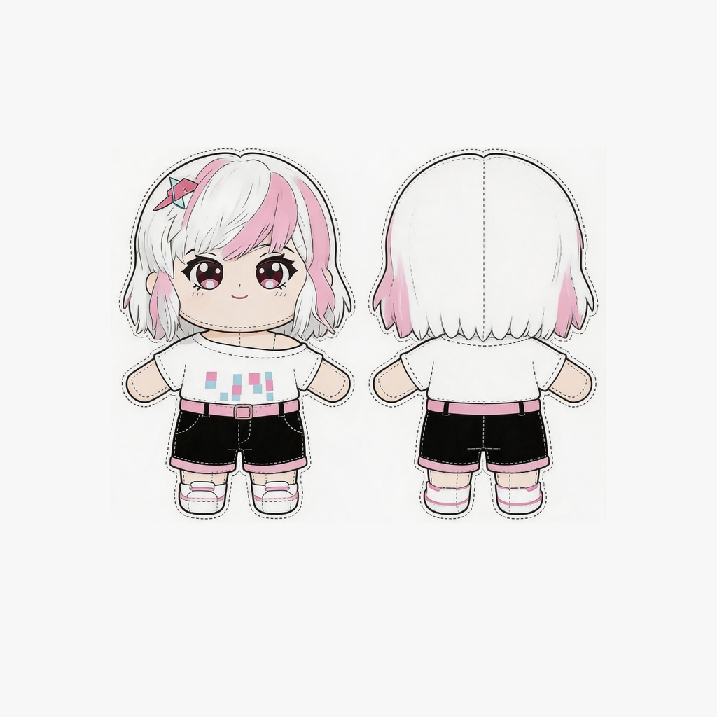 【オーダーメイド】オリジナルぬいぐるみ制作 - 30mm/20cm/15cm/10cm 属性ぬい【デザイン・製造】