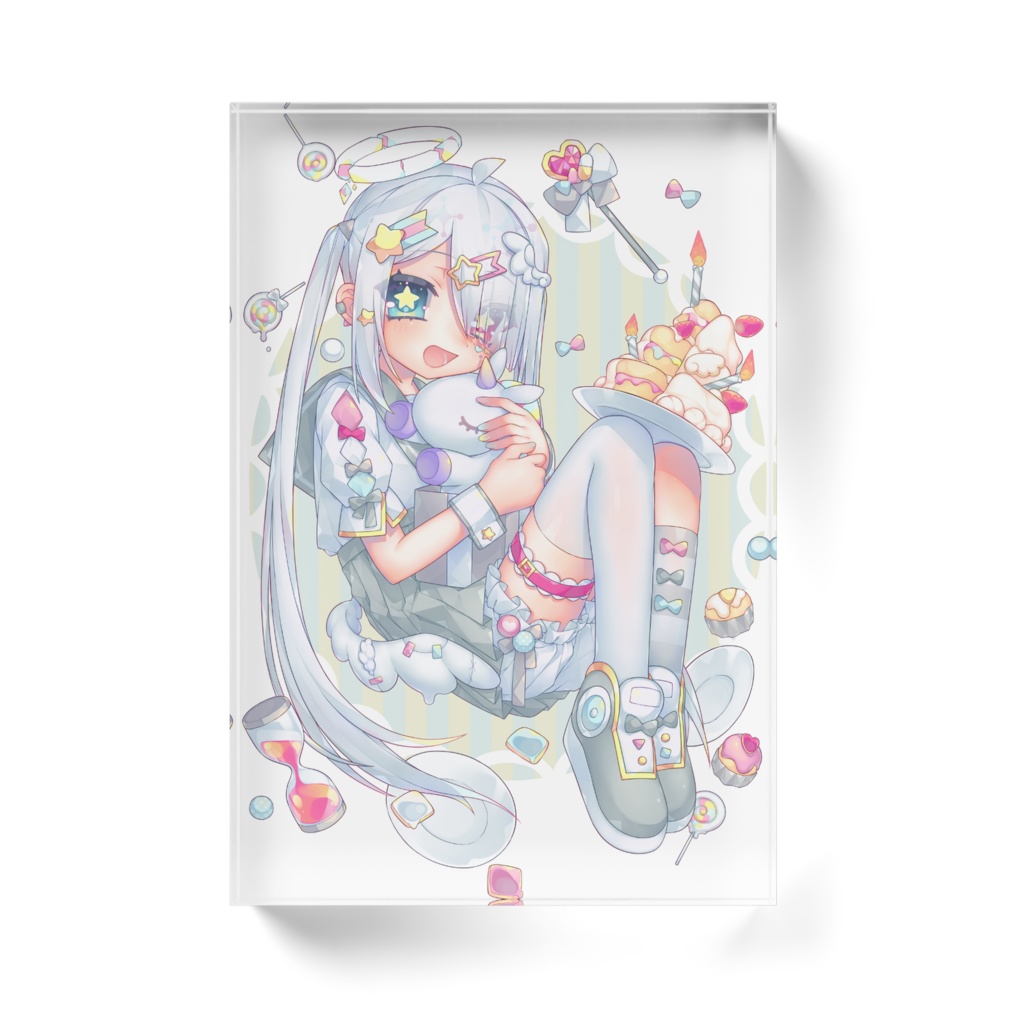 お祝いツナギくんの誕生日2023アクリルブロック