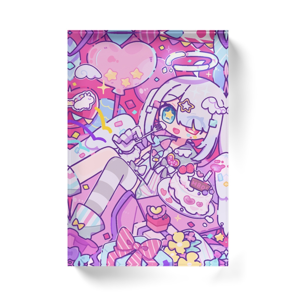 お祝いツナギくんの誕生日2025アクリルブロック