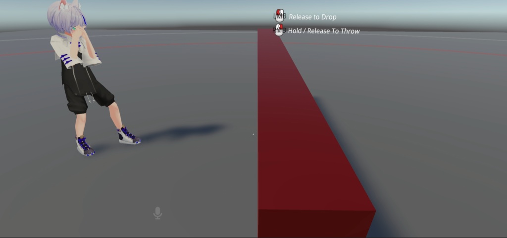 アバターサンドバッグ化ギミック Mitt_Avater