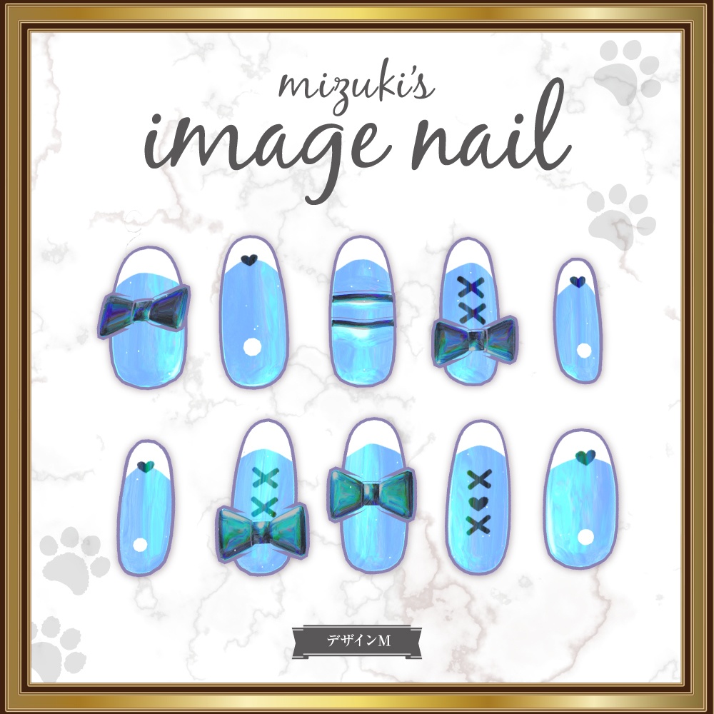 【瑞希専用】 Mizuki's image nail【VRChat】 #めてお~る_VRC