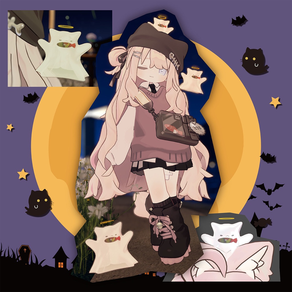 obakecat - おばけきゃっと -【VRChat】 #めてお~る_VRC