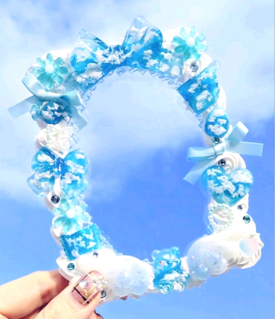 【B7 L版】青空のホイップデコケース