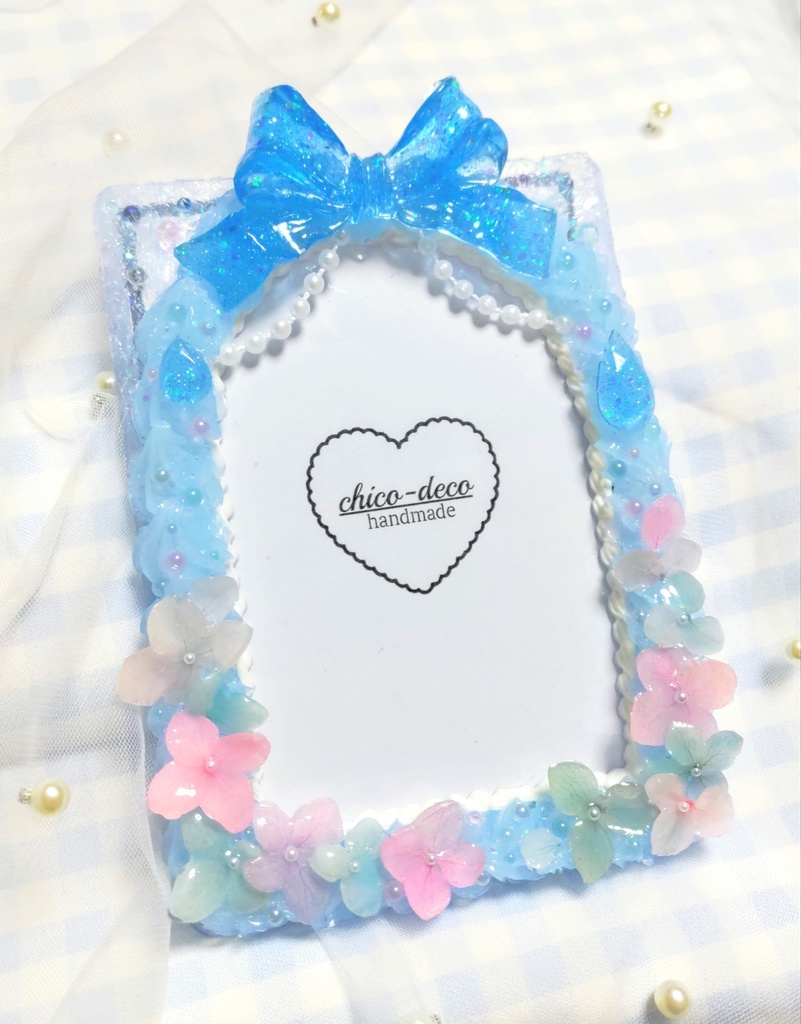 【B7 L版】紫陽花のホイップデコケース