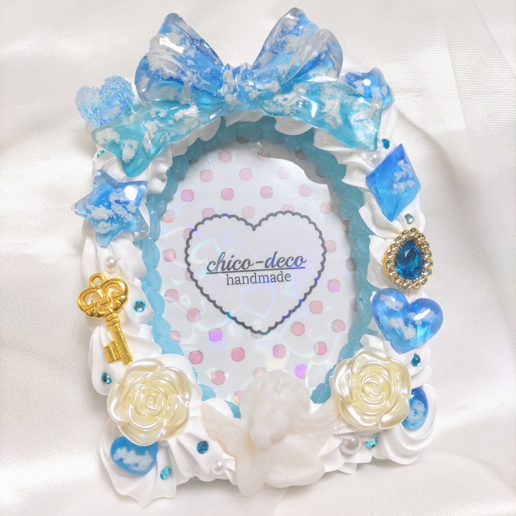 【B8 トレカ】ホイップデコ 青空天使 空色シリーズ 硬質ケースデコ