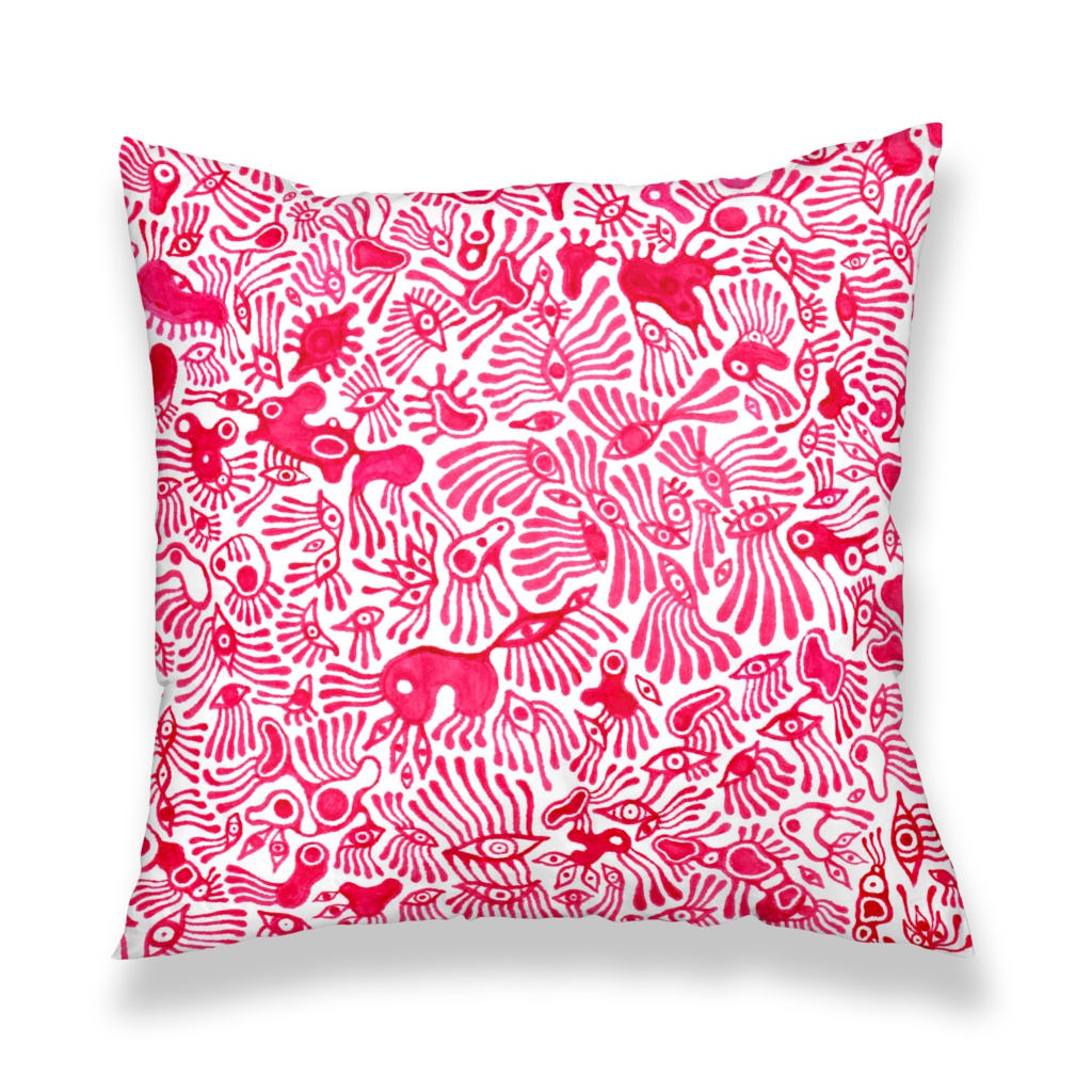 夕暮れは声を上げる:クッション