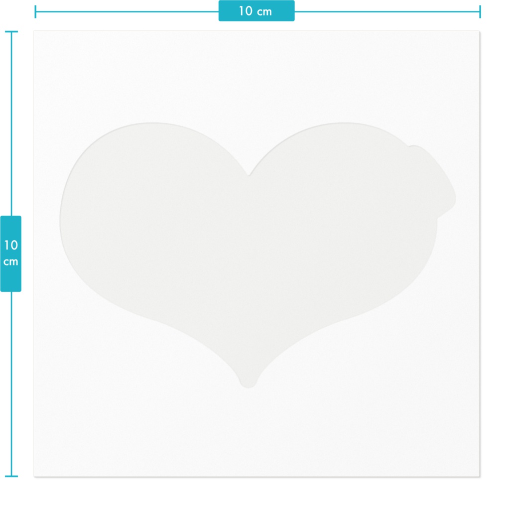 ゾンビハートステッカー