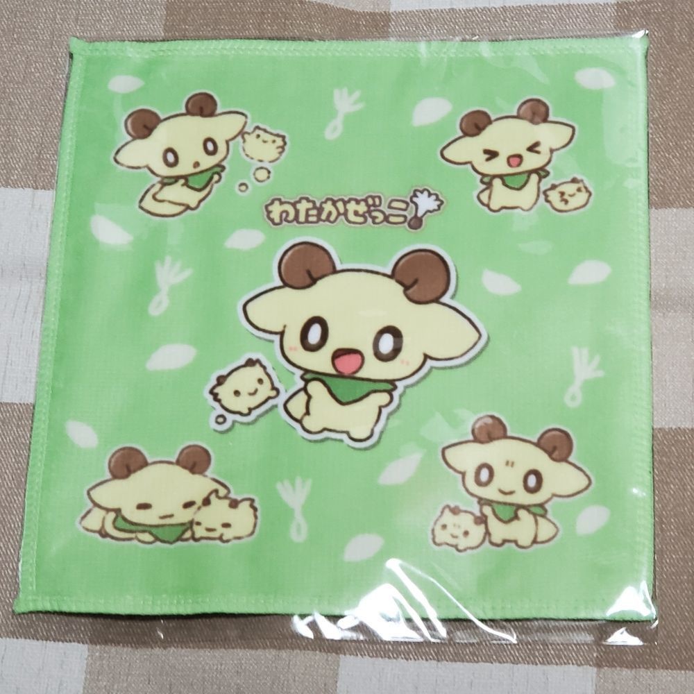 わたかぜくんとポポのハンカチタオル