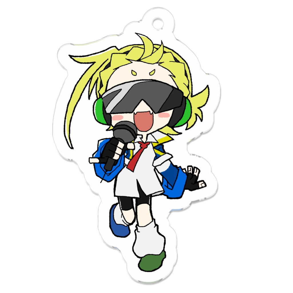 イッキュー氏アクリルキーホルダー（50×50mm）