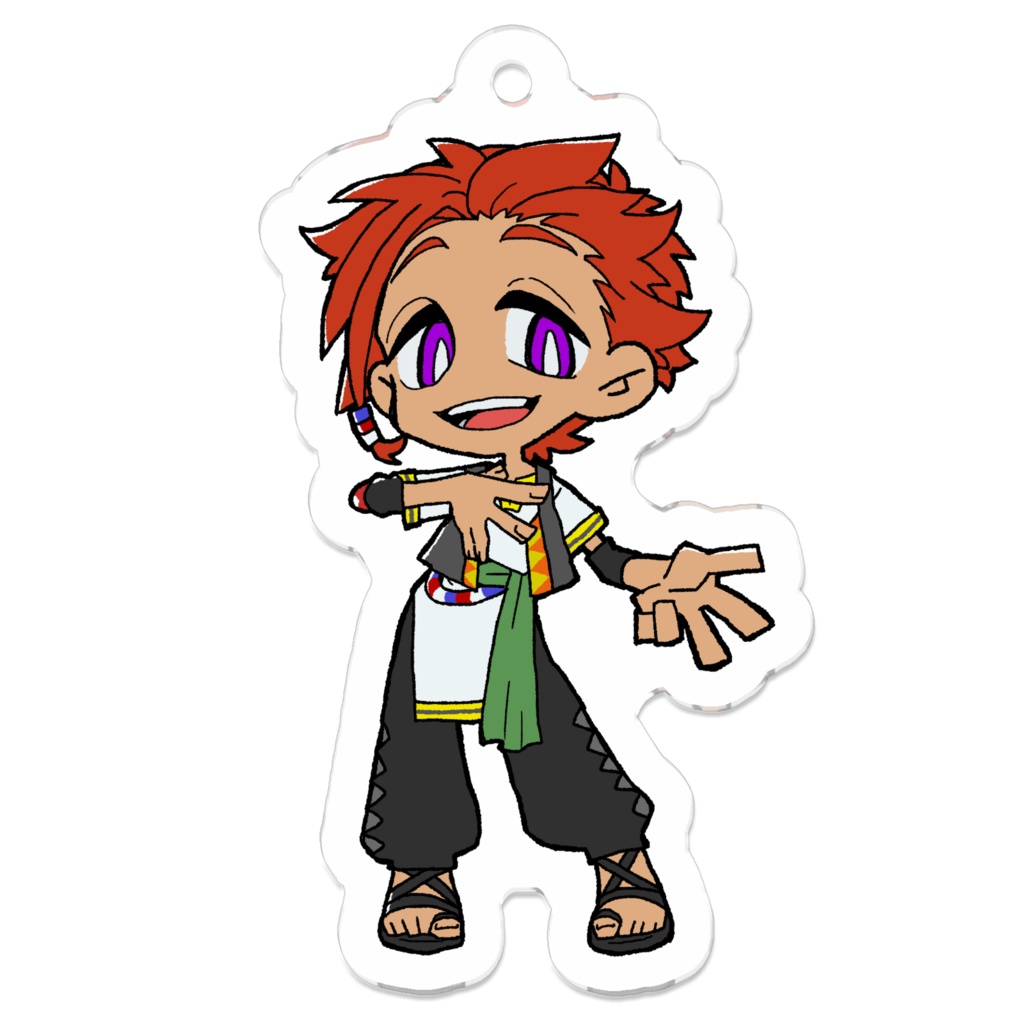 アンヘルくんアクリルキーホルダー(50×50mm)