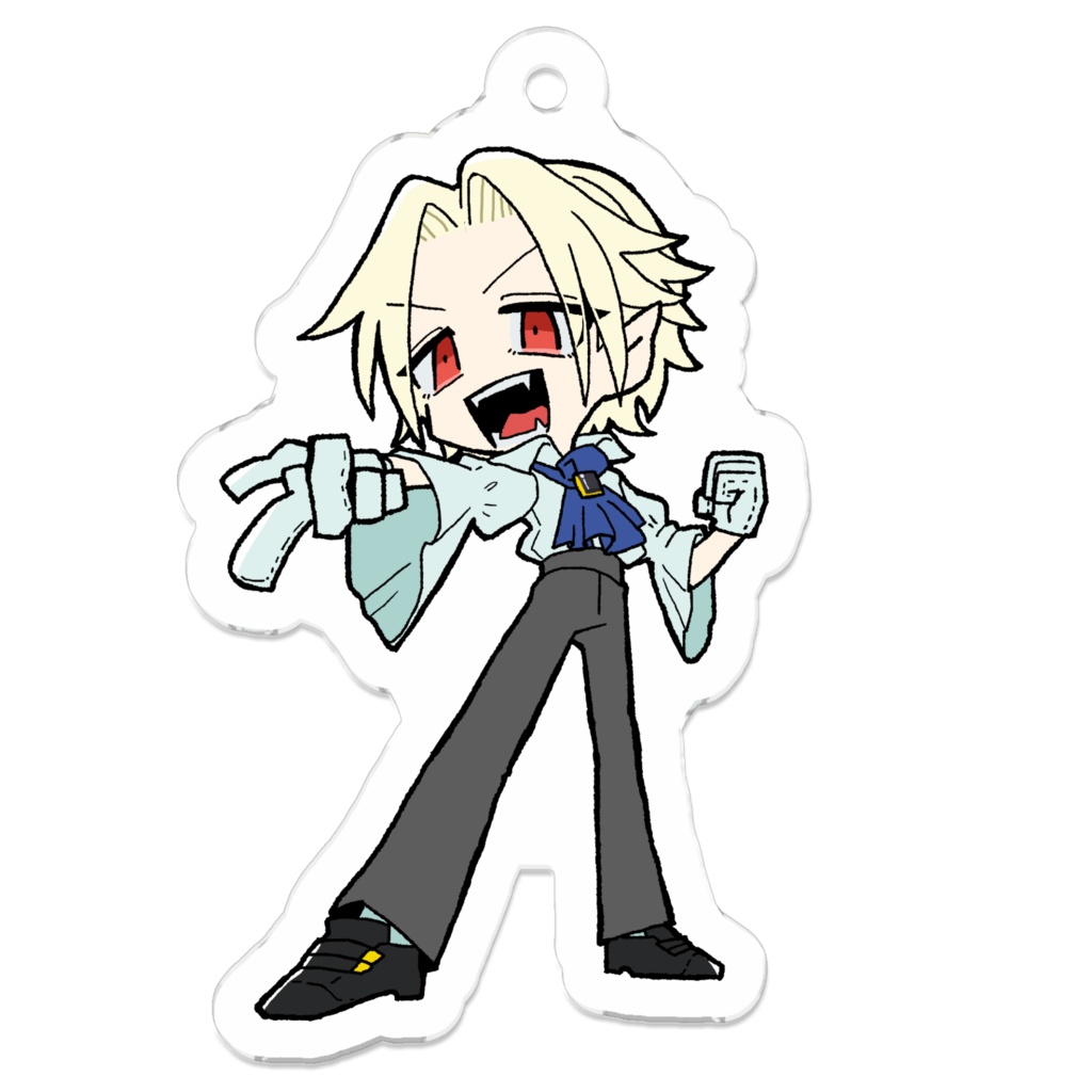 アンリさんアクリルキーホルダー(50×50mm)